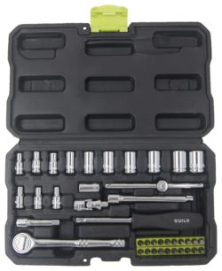 Guild - 40 Piece 1/4 inch Drive Socket Set